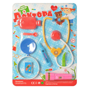 Игрушка 8018ABCD Набор доктора, 8 предметов