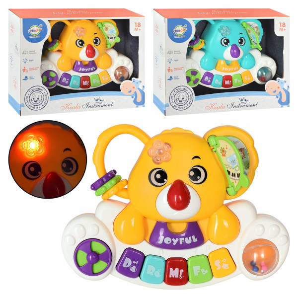 Игрушка 503-6 Пианино, с погремушкой, светом и звуками