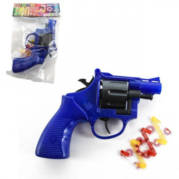 Игрушка Джимбо 116 Револьвер, с пистонами