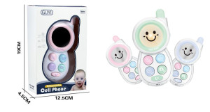 Телефон обучающий G-A051, с музыкой и светом, 16 см