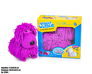 Собачка интерактивная Wiggle Waggle JP001, ходит, лает
