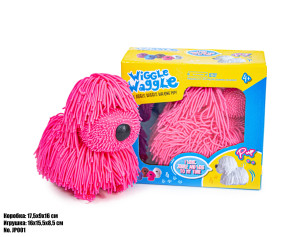 Собачка интерактивная Wiggle Waggle JP001, ходит, лает