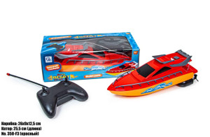 Катер Racing Boat 350-F3, на пульте управления, 25,5 см