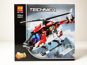 Конструктор Bela Technic 11297 Спасательный вертолет, 325 деталей