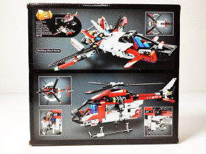 Конструктор Bela Technic 11297 Спасательный вертолет, 325 деталей