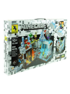 Конструктор Renzaima Minekraft 681 Нападение на белую крепость, 681 деталь