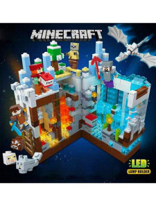 Конструктор Renzaima Minekraft 681 Нападение на белую крепость, 681 деталь