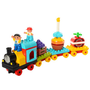 Конструктор Smart Lines 77001 Поезд, с фигурками, 55 деталей