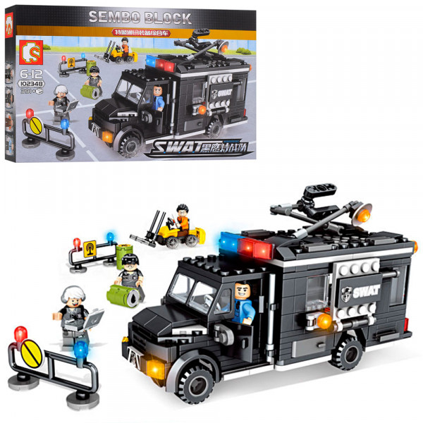 Конструктор 102348 Спецназ, 391 деталь