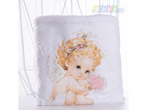 Крыжма для крещения Рисунки 323, 90 х 80 см, микрофибра