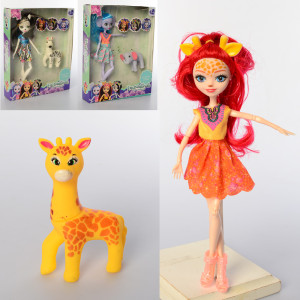 Кукла Enchantimals JZ138B Животное, м/с Энчантималс, шарнирная, 27см