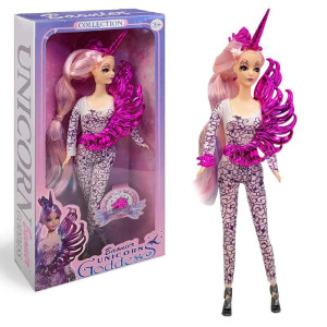 Кукла JJ8857 Единорог, 34 см