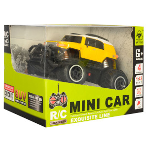 Джип Mini Car 6146D-E, на радиоуправлении, резиновые колеса, на батарейке, 13см