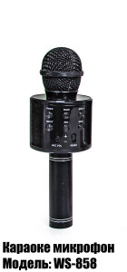 Микрофон для домашнего караоке WS-858