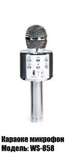 Микрофон для домашнего караоке WS-858