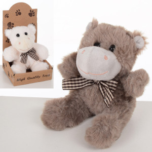 Мягкая игрушка MET10084 Бегемотик, 12см