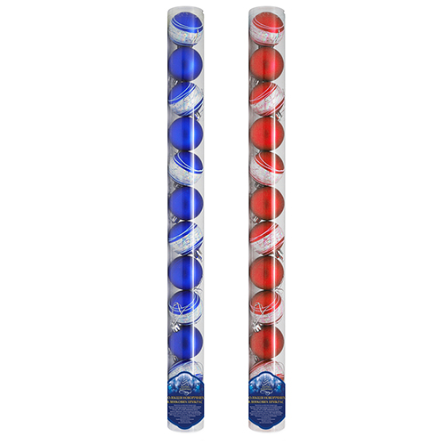 Набор елочных игрушек 28144-5 Шарики, диаметр 5 см, 12 шт.