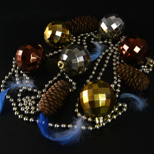 Набор елочных игрушек 9462 Шарики "Диско", диаметр 6 см, 6 шт.