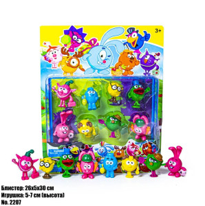 Набор фигурок из мультфильма Смешарики, 2207, 5-7 см