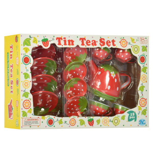 Набор посудки S053P Чайный сервиз, металл, на 4 персоны