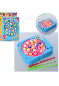 Игровой набор 6885 Рыбалка, 2 удочки, вращающиеся рыбки 15 шт.