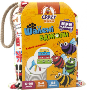 Игра в мешочке Vlady toys VT8077-15 Бешеные пчелы, 6 лет+