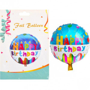 Шарик фольгированный Happy Birthday