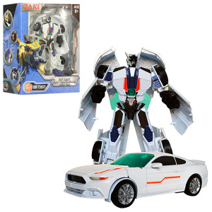 Робот-трансформер JQ6107 Jaki, металл, 18см
