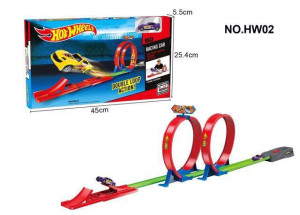 Трек Hot Wheels HW02, с машинкой