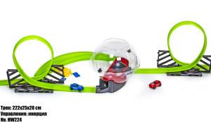 Трек Hot Wheels HW224, 2 машинки