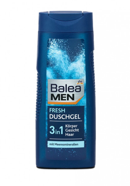 Гель для душа и шампунь DenkMit Balea Fresh Duschgel 3 в 1, 300 мл