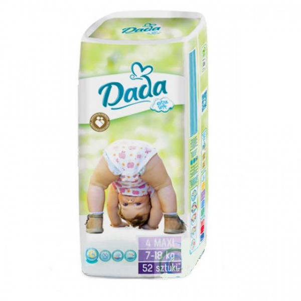 Подгузники Dada Extra Soft maxi №4 (7-18 кг) 52шт.