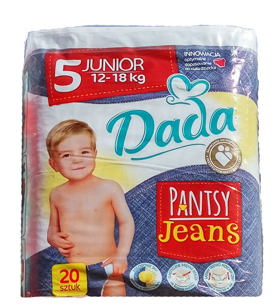 Трусики Dada Pantsy Jeans junior №5 (12-18 кг) 20шт.