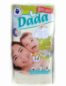 Подгузники Dada Premium Extra Soft maxi №4 (7-18 кг) 54шт.