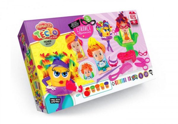 Тесто для лепки Danko Toys Master Do Стилист-парикмахер, ДТ-ТЛ-02-75