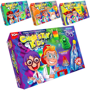 Набор для проведения опытов Danko Toys CHEMISTRY KIDS CHK-01-02(03)