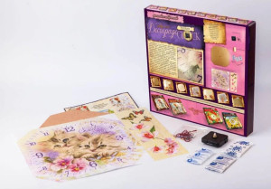 Набор креативного творчества Danko Toys Decoupage Clock