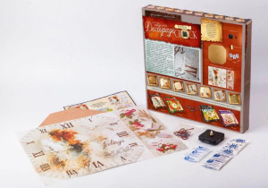 Набор креативного творчества Danko Toys Decoupage Clock