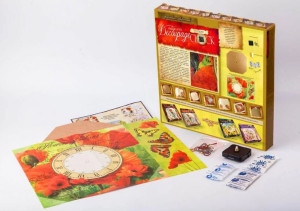 Набор креативного творчества Danko Toys Decoupage Clock