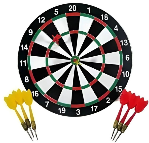 Дартс Dart Board Game, с дротиками, 36см