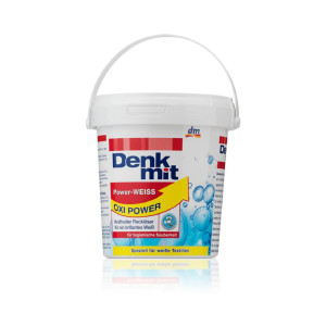 Пятновыводитель с кислородом для белого белья DenkMit (Германия) Oxi Power Power-WEISS, 750гр