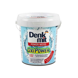 Пятновыводитель с кислородом для белого белья DenkMit (Германия) Oxi Power Power-WEISS, 750гр