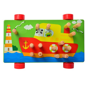 Игрушка деревянная Tree Toys MD 1262 Геометрика, 18 см
