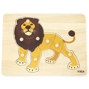 Пазл-вкладыш Viga Montessori