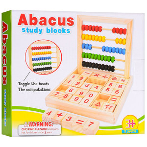 Деревянная игрушка Набор первоклассника MD 1166, цифры, счетные палочки