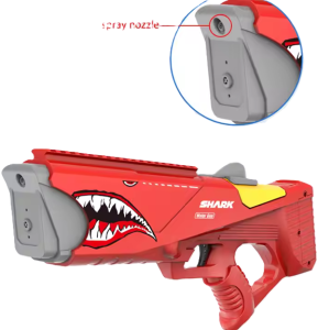 Водяной бластер Water gun Shark на аккумуляторе, автозаполнение, 42.5 см