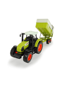 Игрушка Dickie Toys Трактор Claas Farm, с прицепом