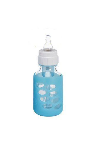 Чехол защитный Dr. Brown's, для стеклянной бутылочки, для мальчика, голубой, 120 мл