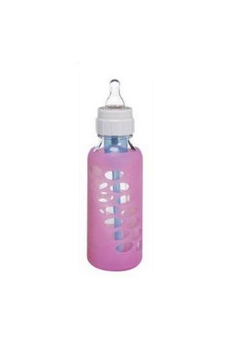 Чехол защитный Dr. Brown's, для стеклянной бутылочки, для девочки, розовый, 240 мл