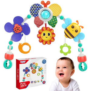 Игрушка на коляску Huanger, дуга с погремушками